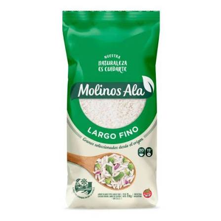 ARROZ ALA MOLINOS LARGO FINO 1kg